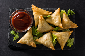 10 Chicken Samosas